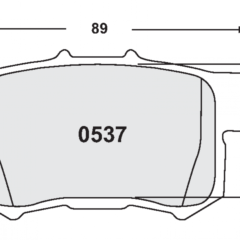 Street brake pads - Honda / MG / Suzuki
rear pad